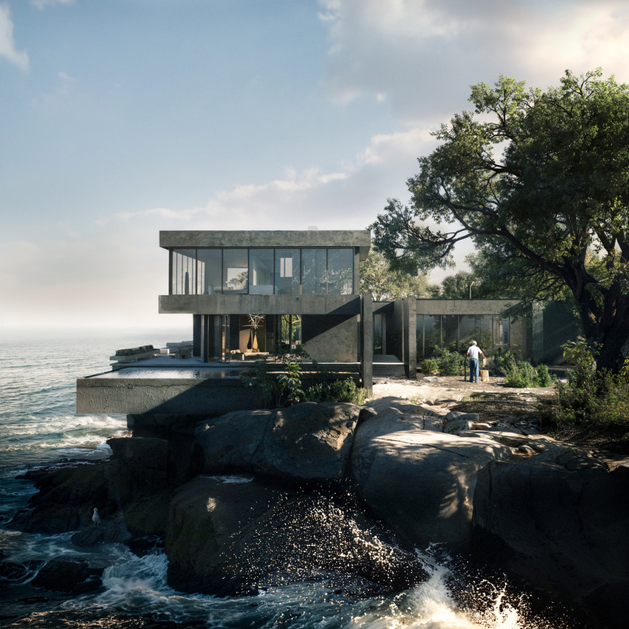 Stone + Shadow Villa