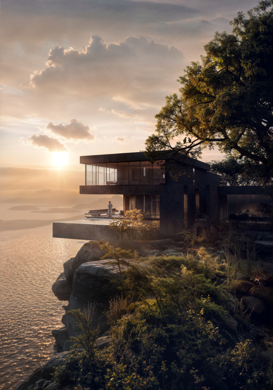 Stone + Shadow Villa