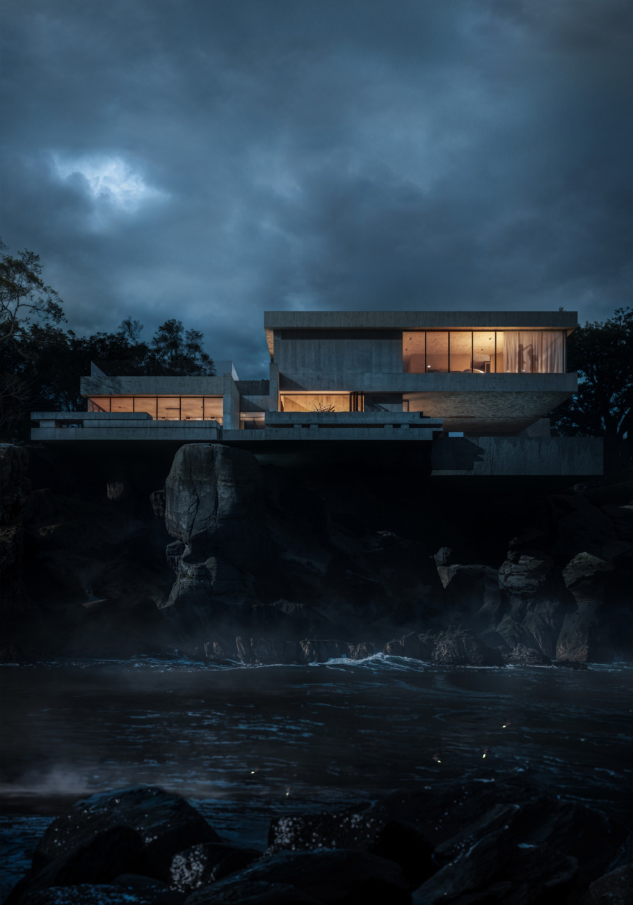 Stone + Shadow Villa