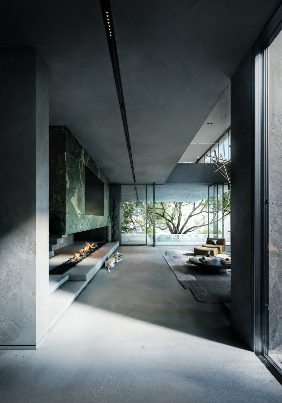 Stone + Shadow Villa