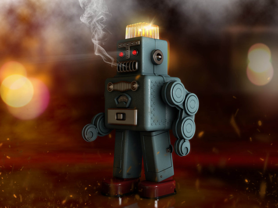 Smoking Space Man