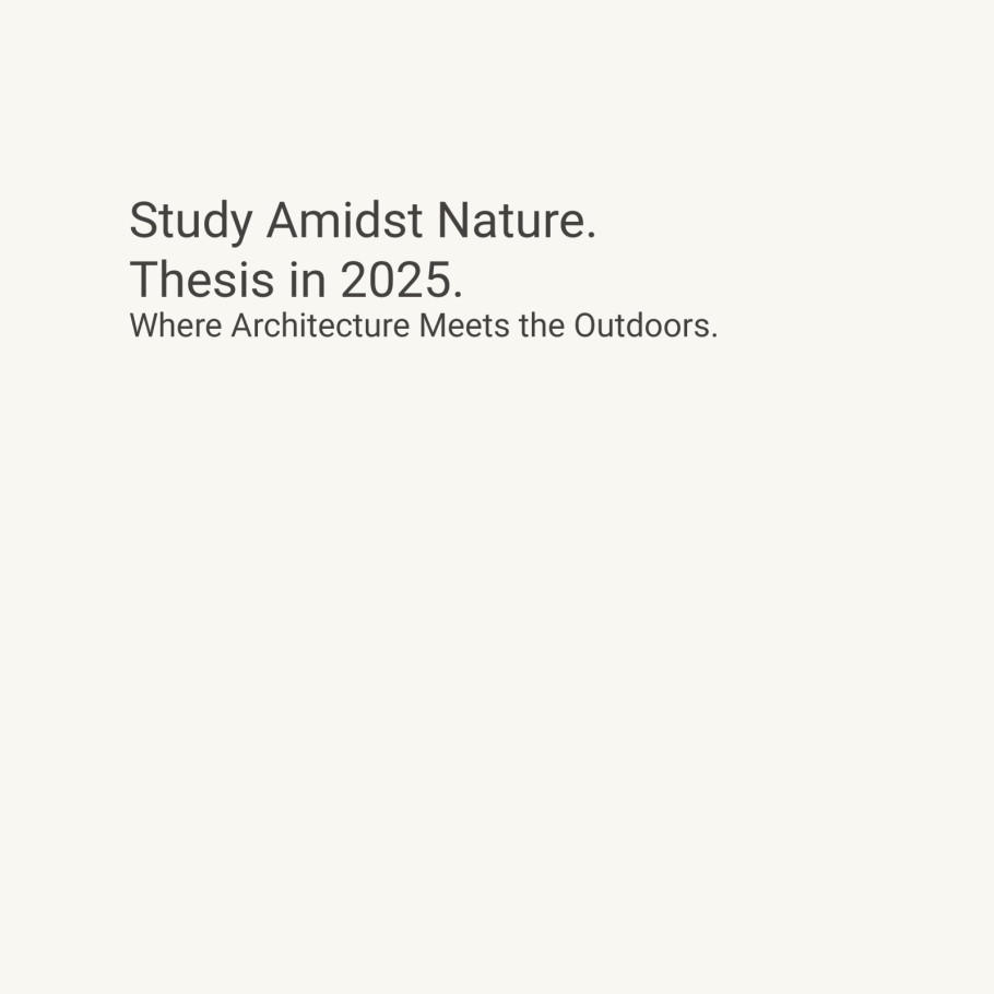 Study Amidst Nature