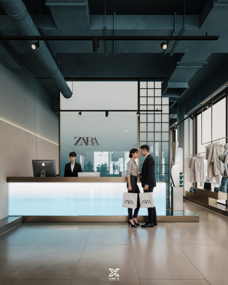 New Zara Branch Design