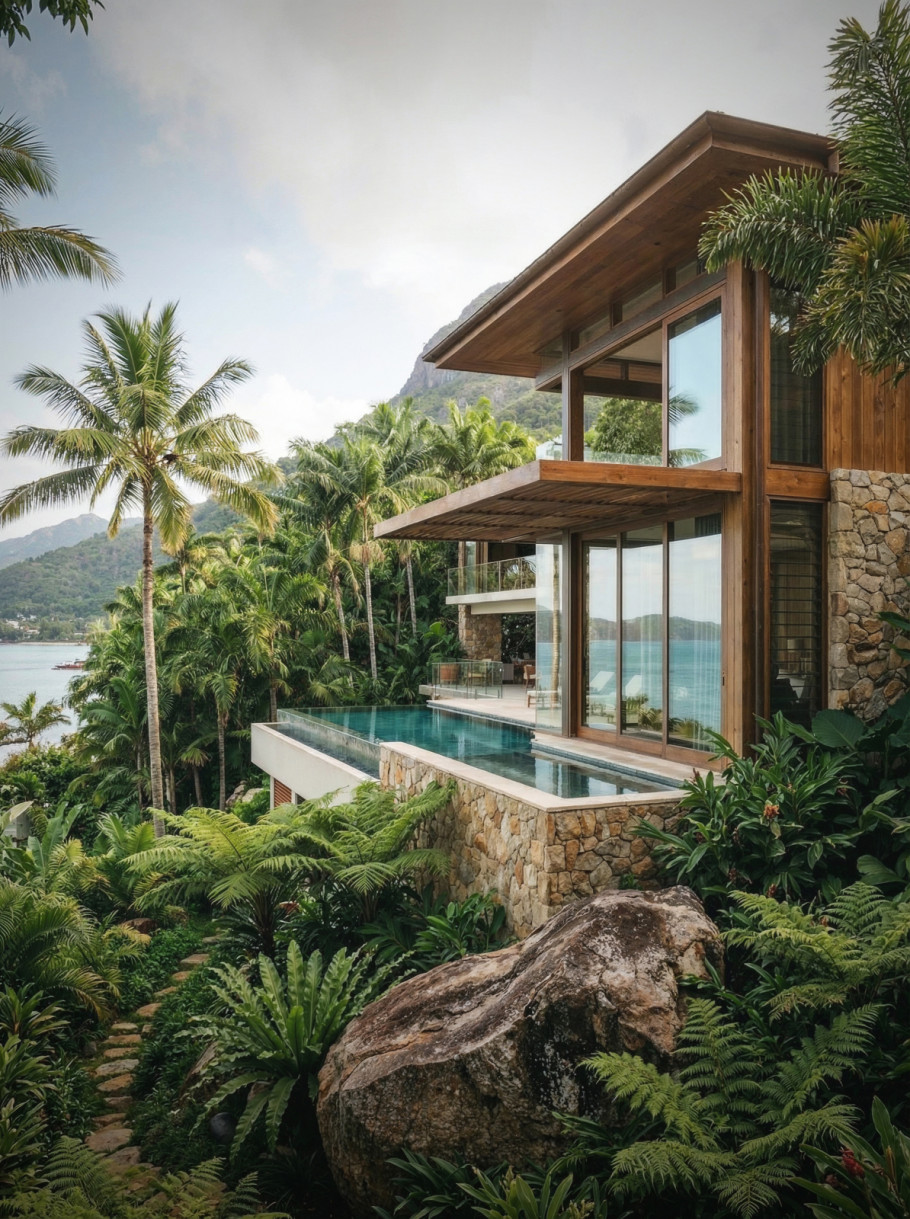 Verdant Coast Villa
