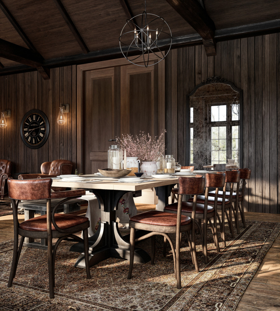 Warm Rustic Home Inter