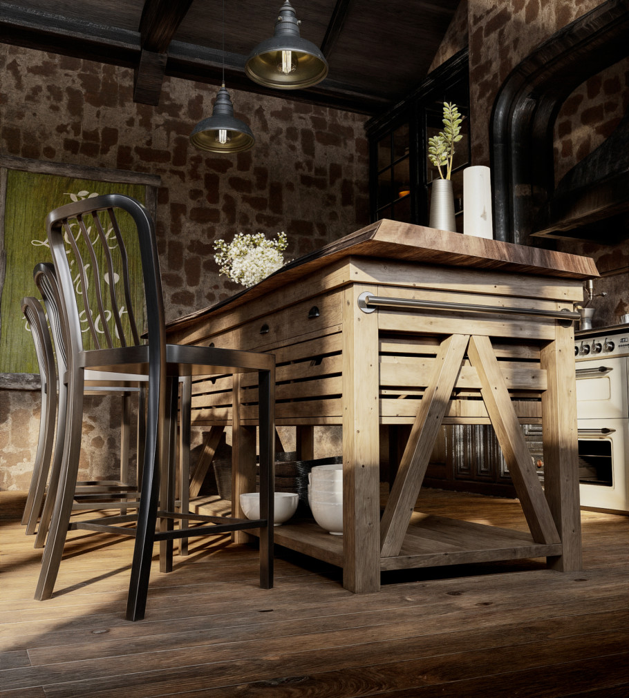 Warm Rustic Home Inter