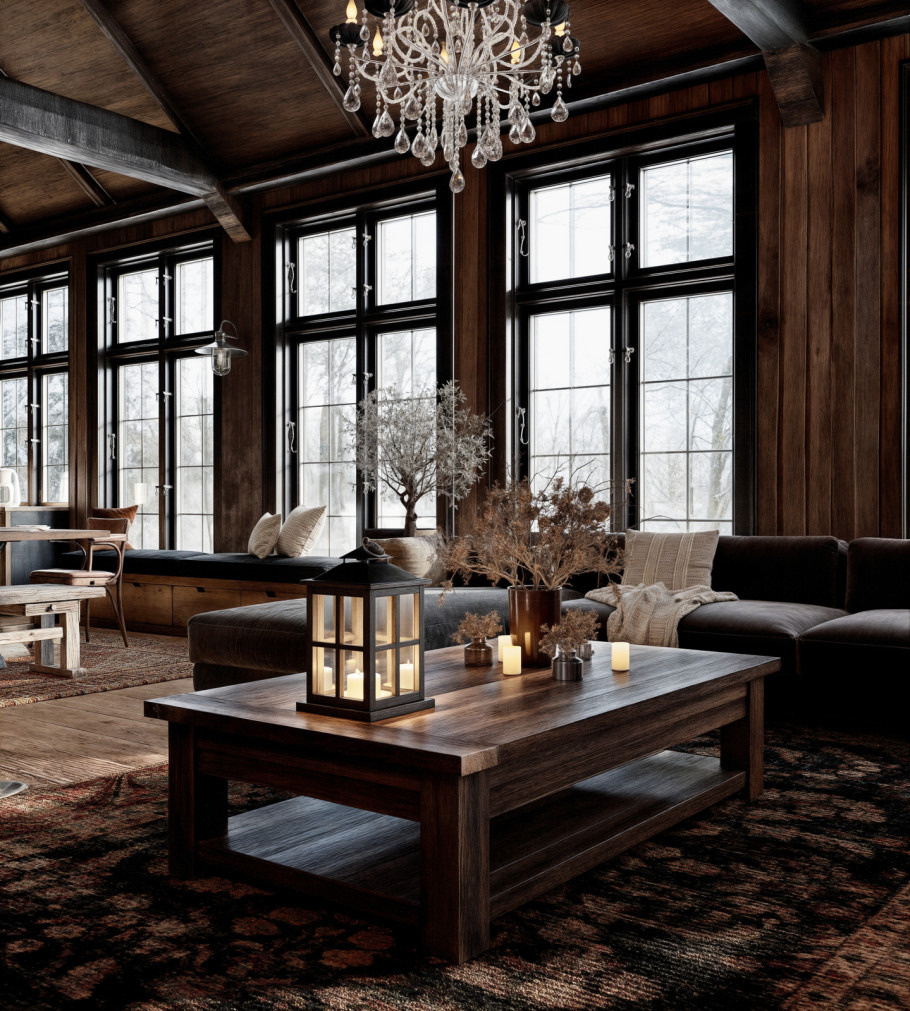 Warm Rustic Home Inter