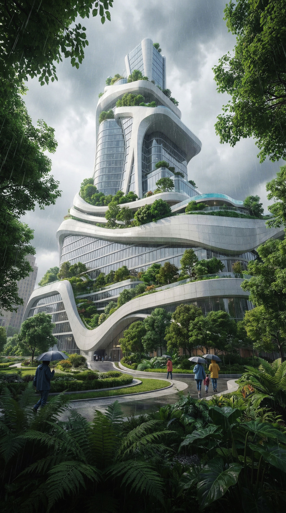 Skygarden Ribbon Tower