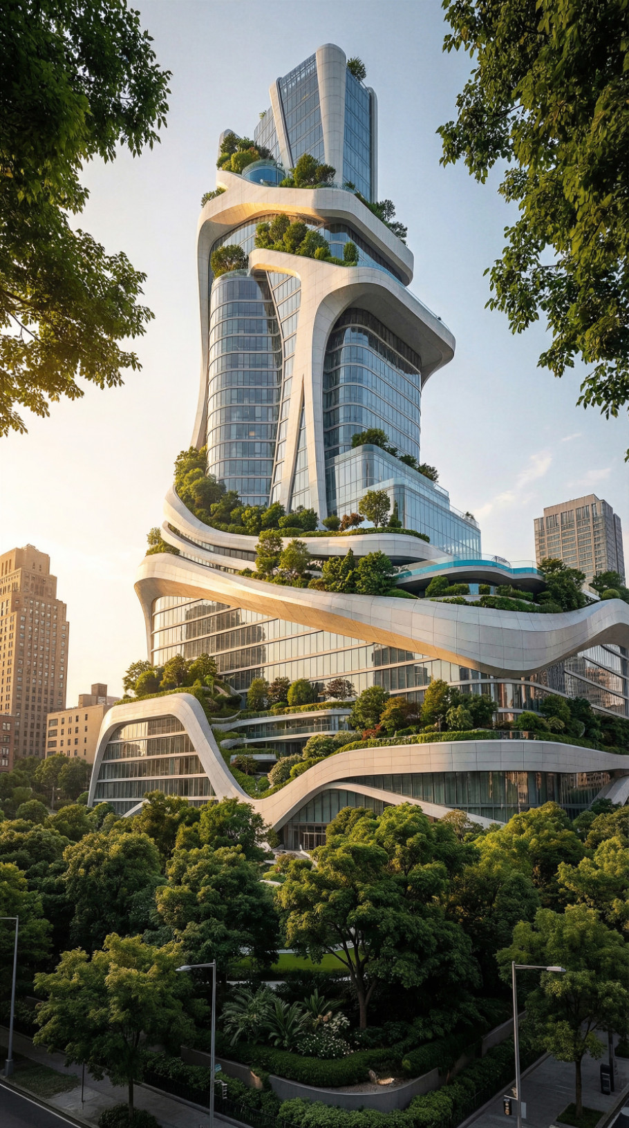 Skygarden Ribbon Tower