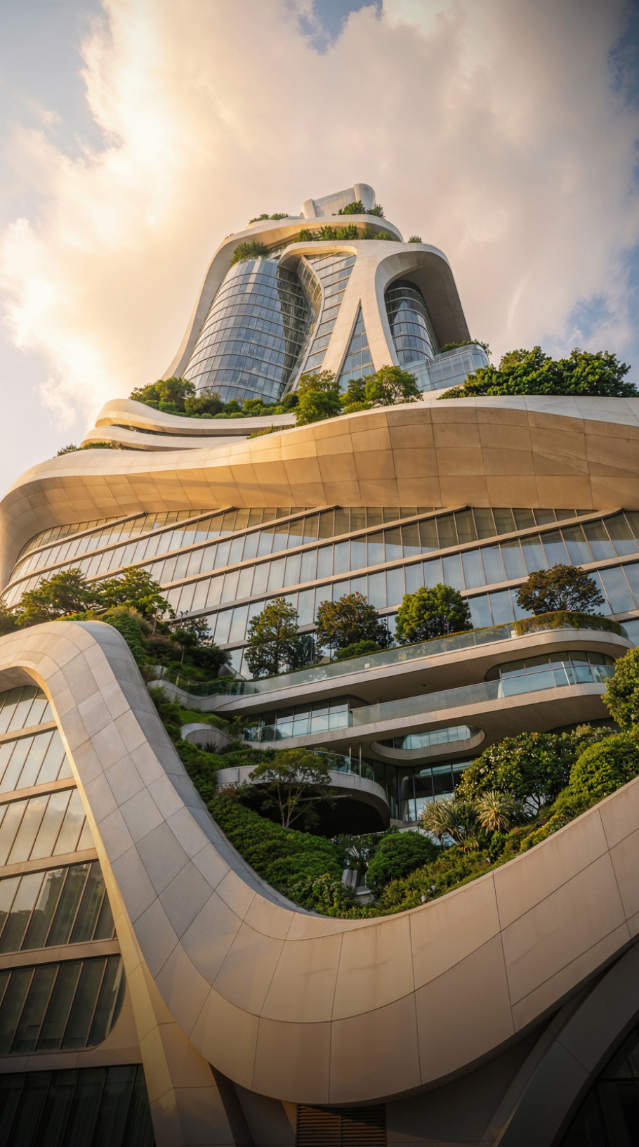 Skygarden Ribbon Tower