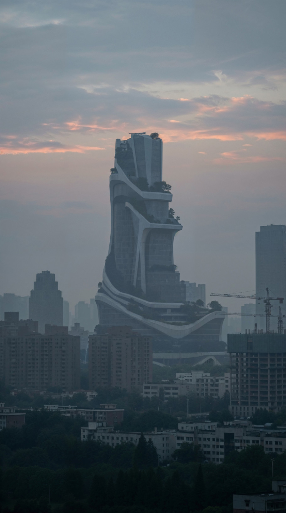 Skygarden Ribbon Tower