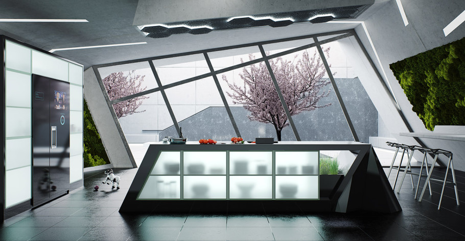 Futuristic Kitchen