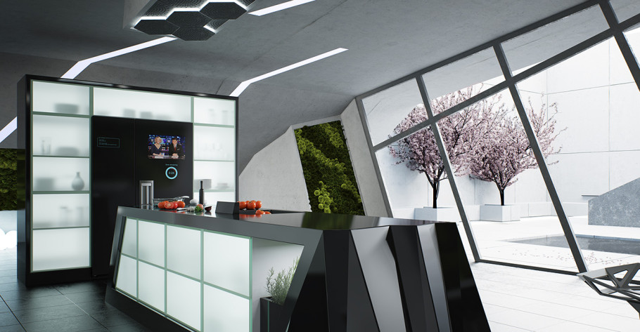 Futuristic Kitchen
