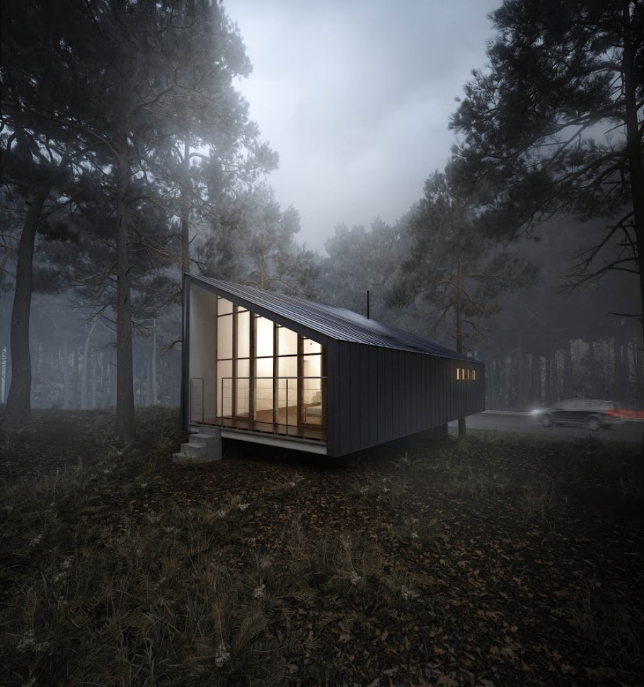 House to catch the forest
