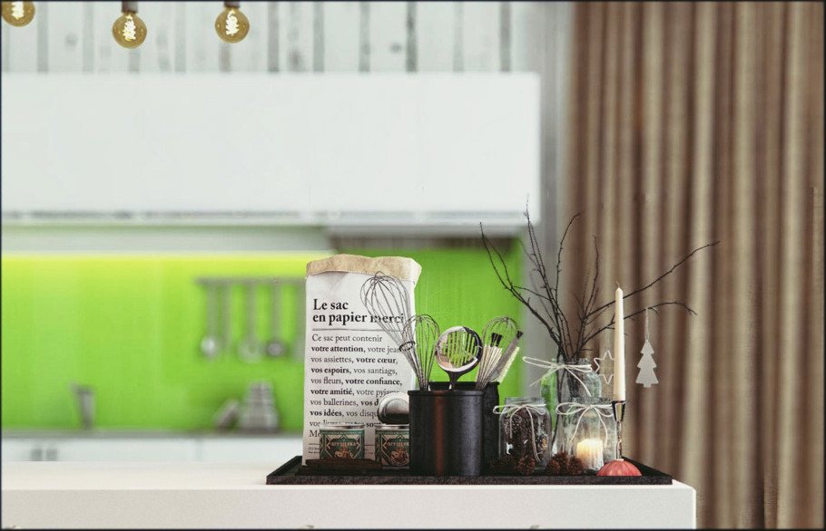 Xmas Scandinavian Interior