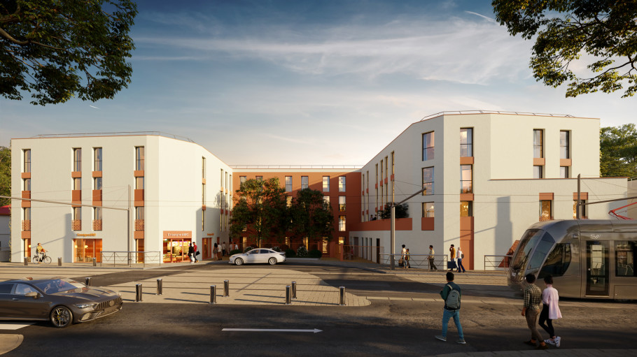 Mixed-Use Urban Block