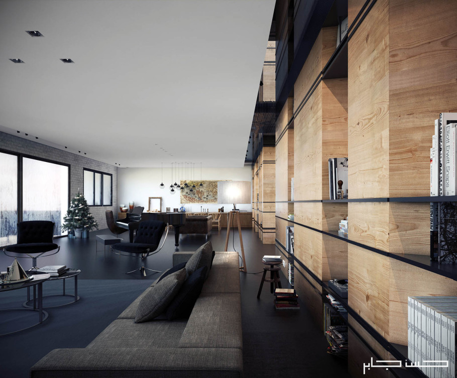 Living Room in winter