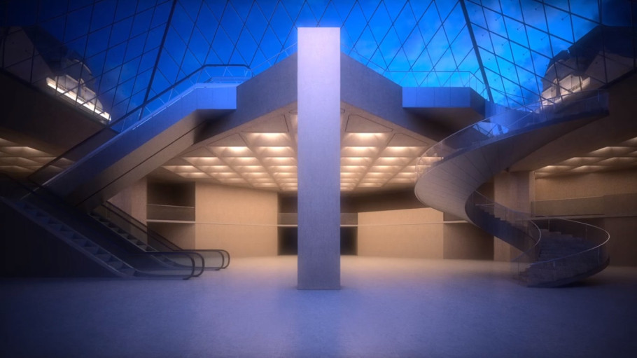 Louvre Architectural Film