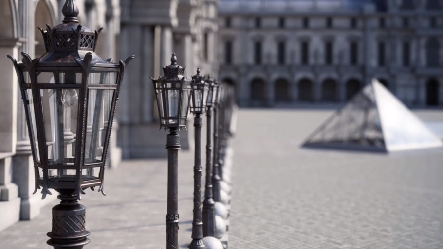 Louvre Architectural Film