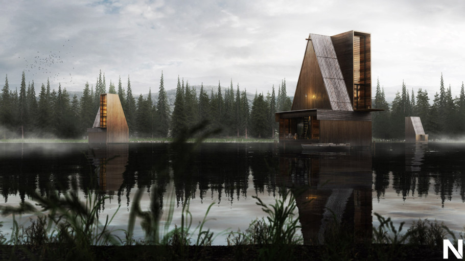 Floating house