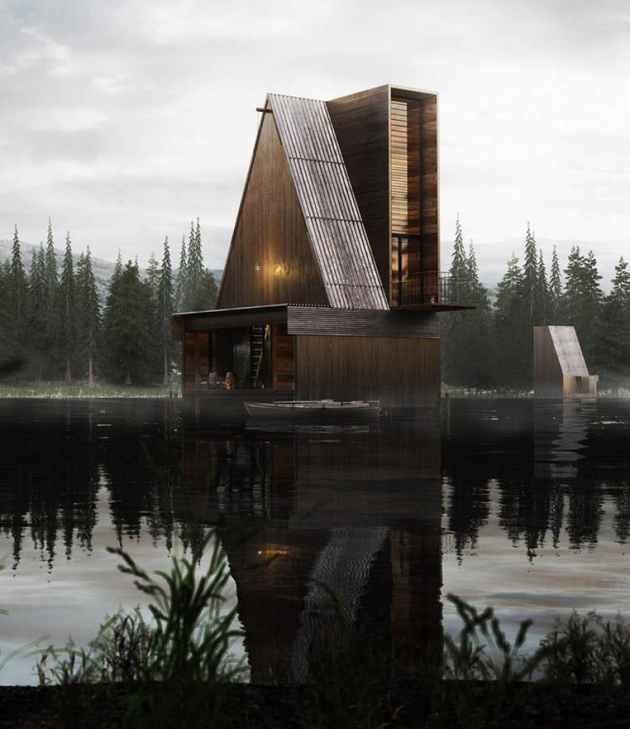 Floating house