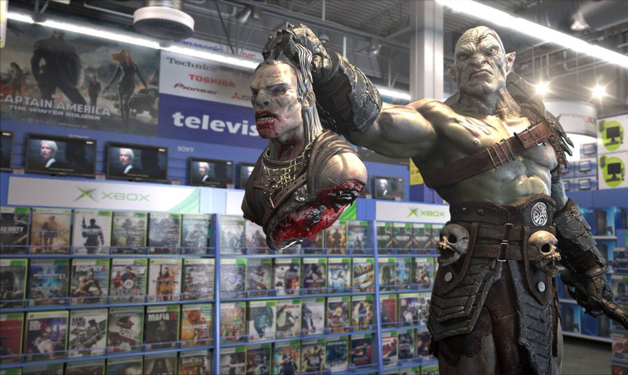3D Videogame store