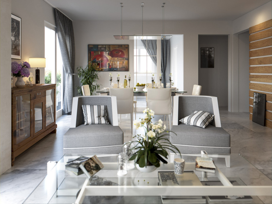 Torre Orion living room
