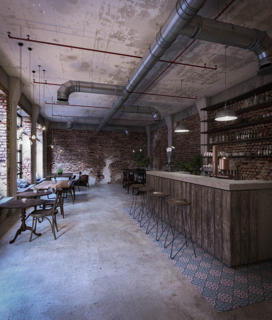 Old shipyard cafe