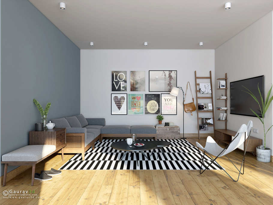 Scandinavian Style Apartment
