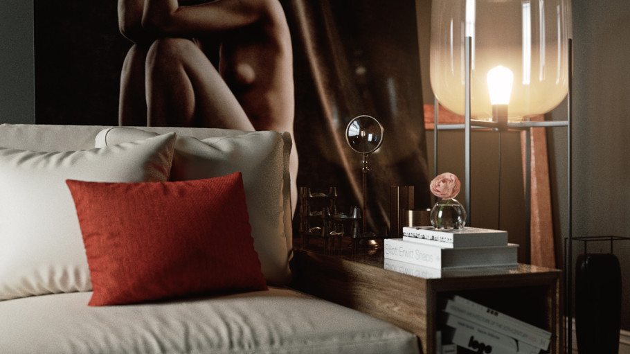 Corner Of The Sofa