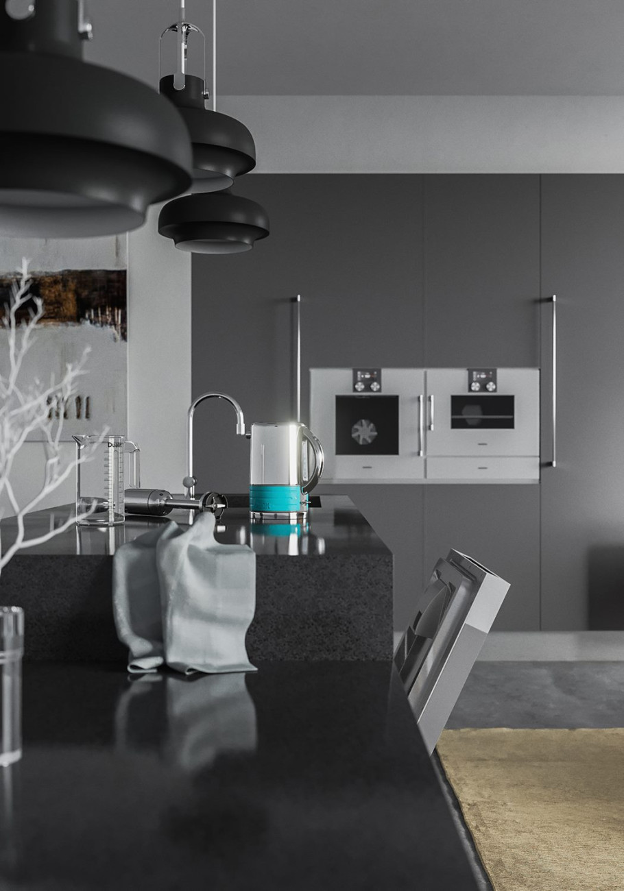 Kitchen Equipment Scene V3