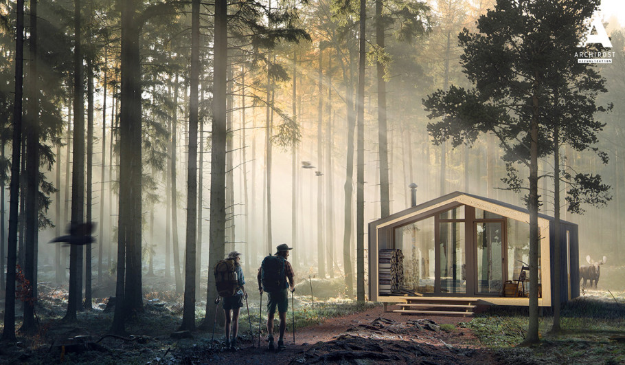 Backwoods cabin