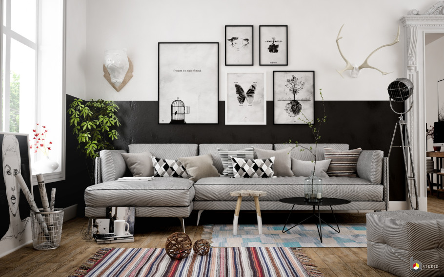 Scandinavian Living Room