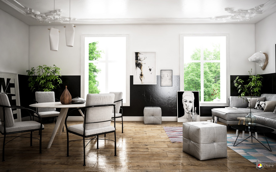 Scandinavian Living Room