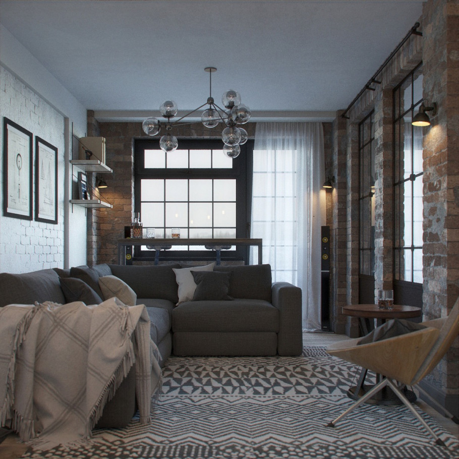 Loft in a small apartment