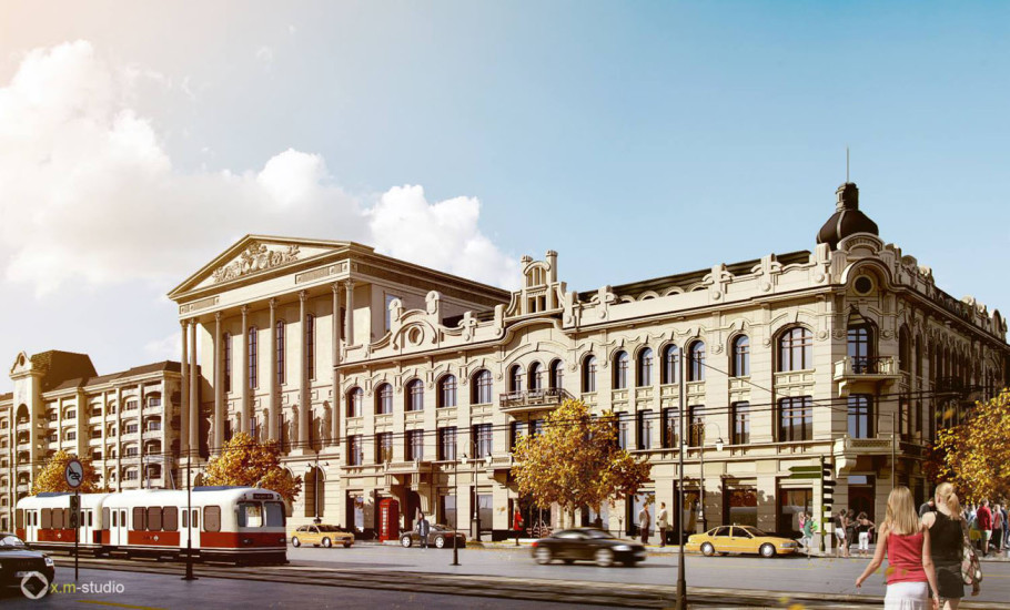 Classical building