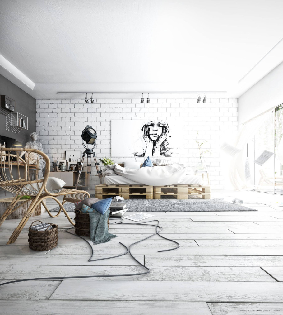 Scandinavian Bedroom
