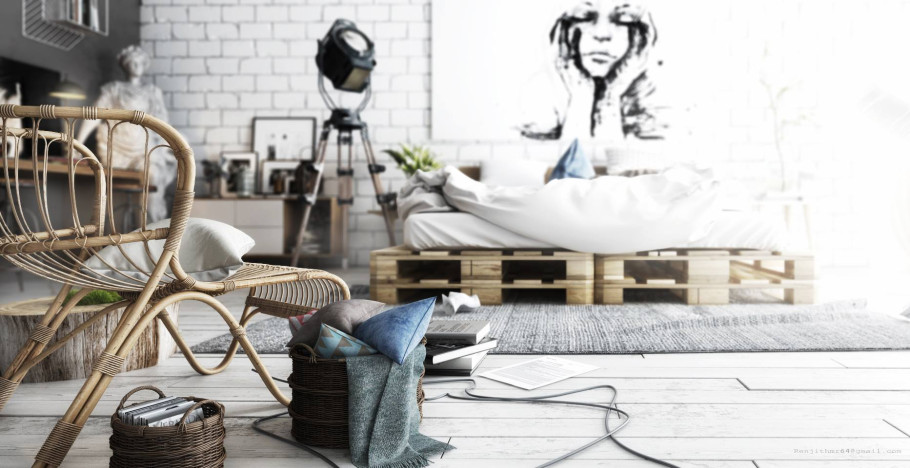 Scandinavian Bedroom