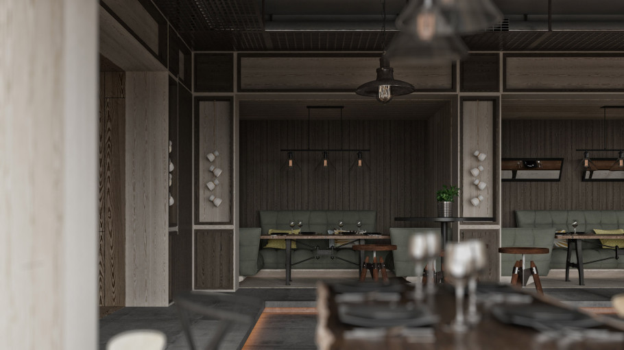 Industrial Cafe