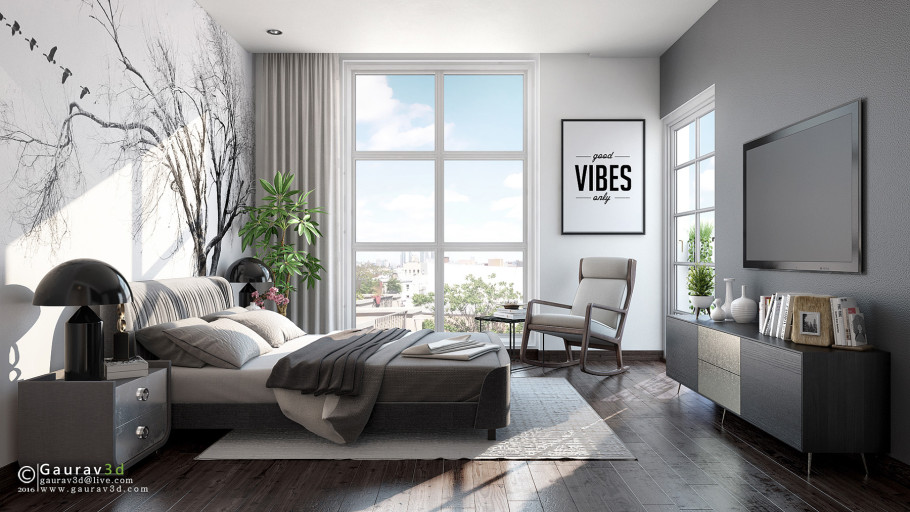 White Bedroom