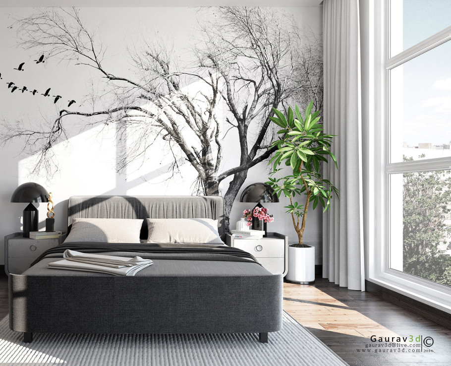 White Bedroom