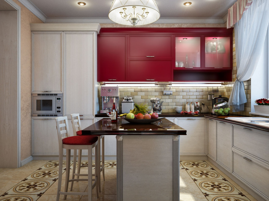 Kitchen in private house
