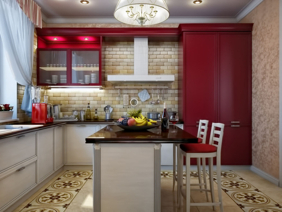 Kitchen in private house