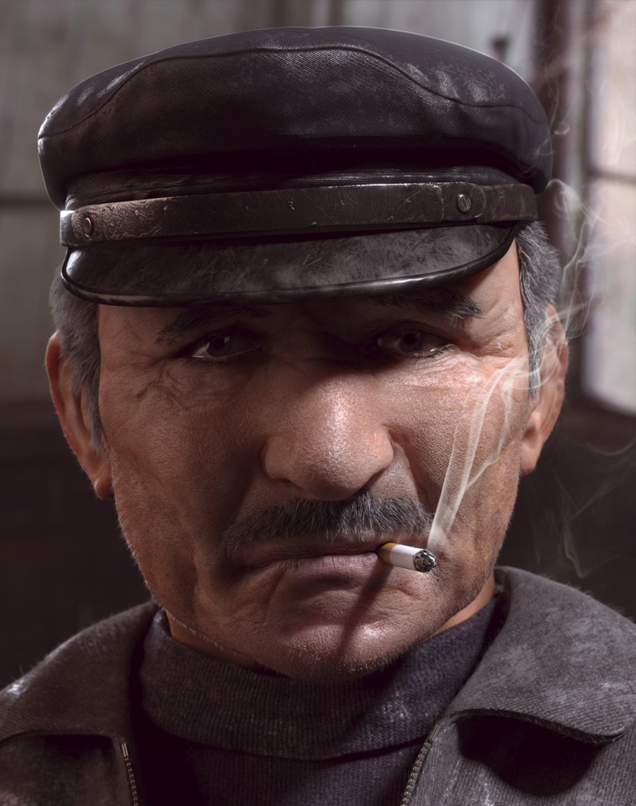 Old Man Portrait