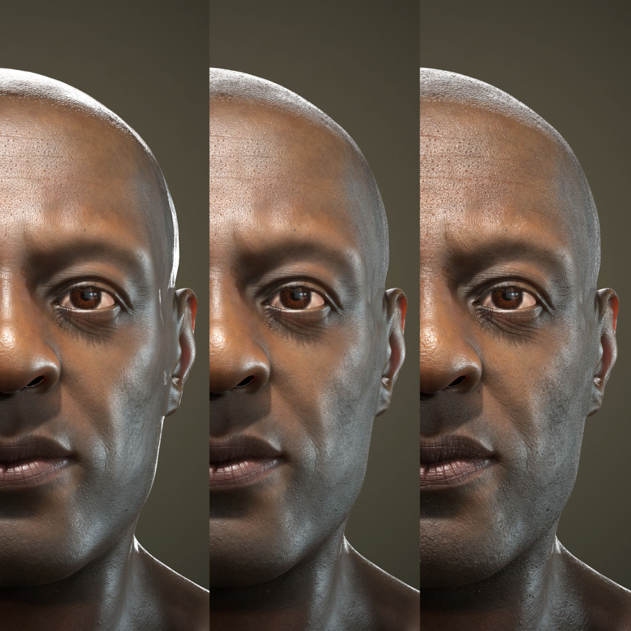 Black Men Bust