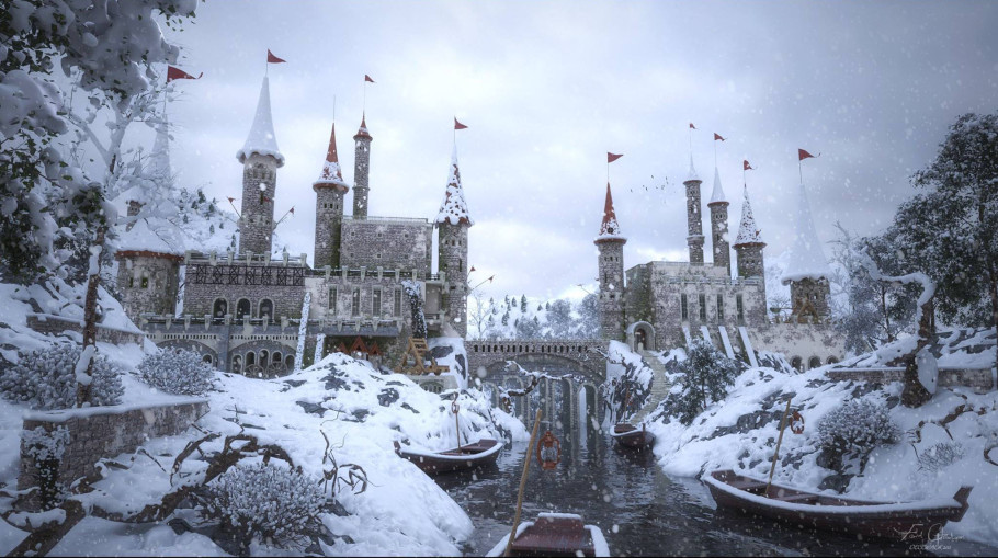 A Castle In The Snow