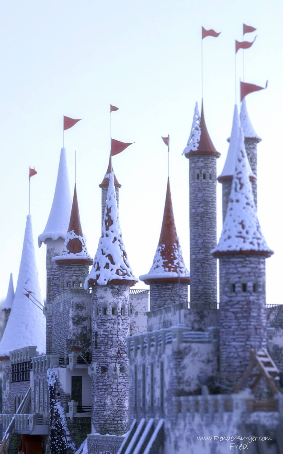 A Castle In The Snow