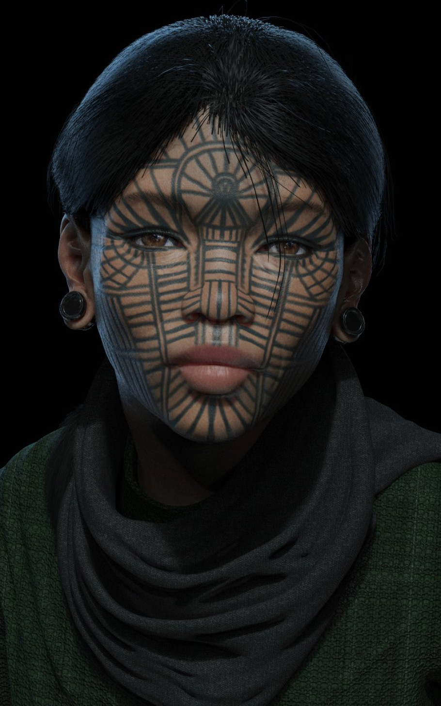 Tattooed Faces