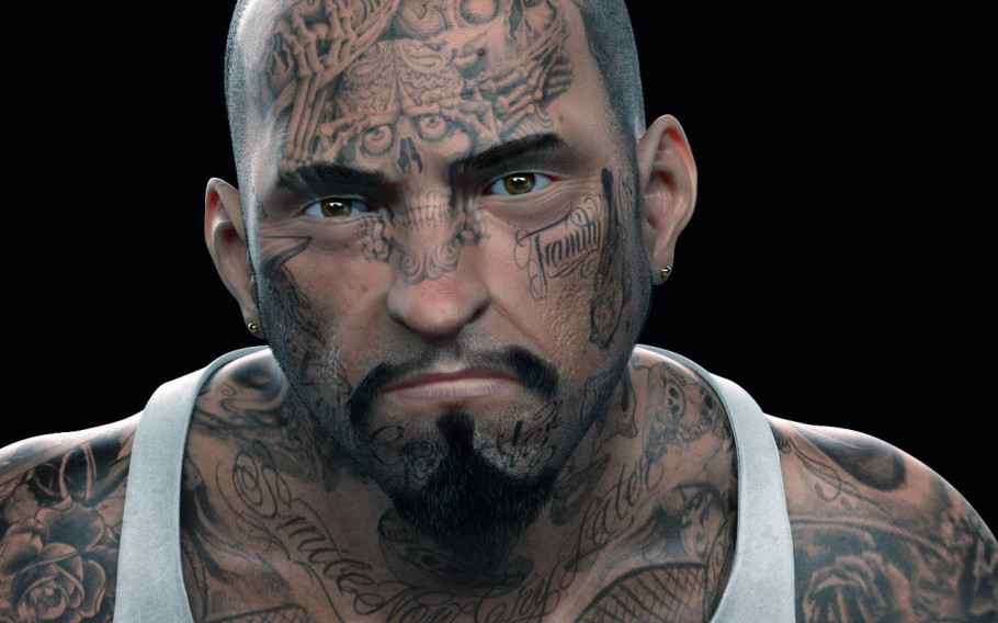 Tattooed Faces