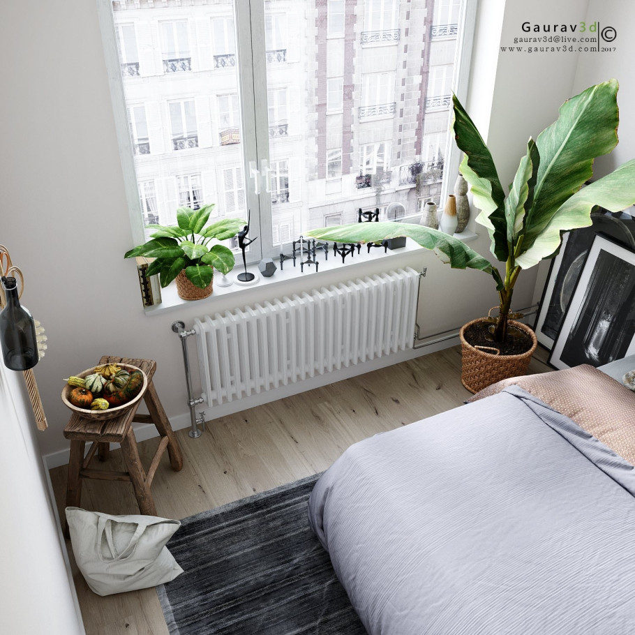 Scandinavian Style Bedroom